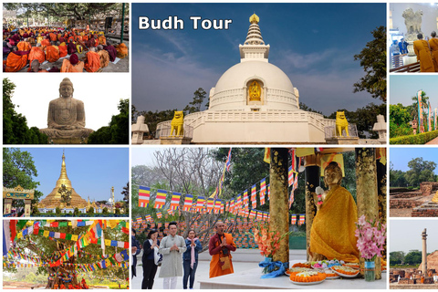 Buddhist Pilgrimage: 6-Day Sacred Journey Private Tour with A/C transport and Dedicated Driver.