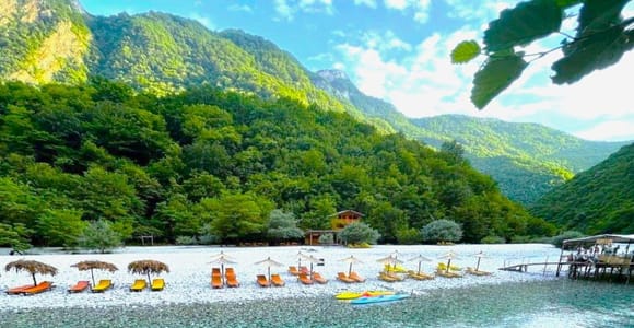 From Tirana/Durres/Golem: Shala River & Komani Lake Day Trip