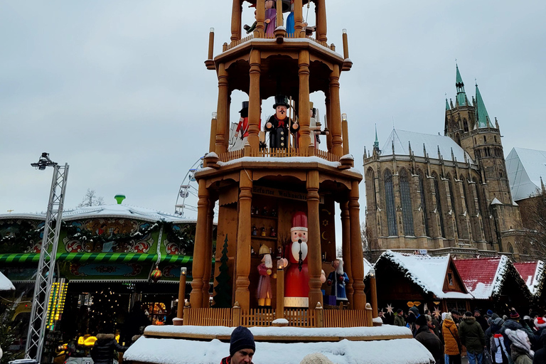 Visite du marché de Noel et de la ville d&#039;Erfurt