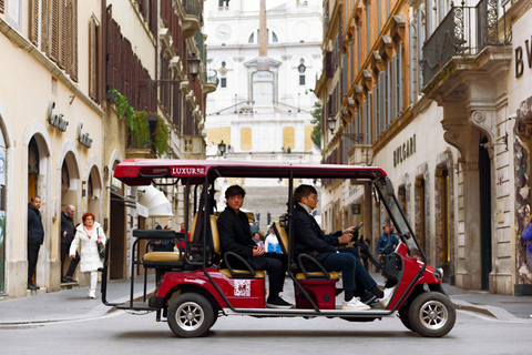 Golf Cart Tour: Express Highlights of Rome Tour with Meeting Point