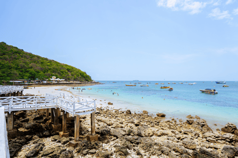 Pattaya: Coral Island Speedboat Tour with Lunch and Transfer Coral Island Tour with Speedboat & Indian Buffet Lunch