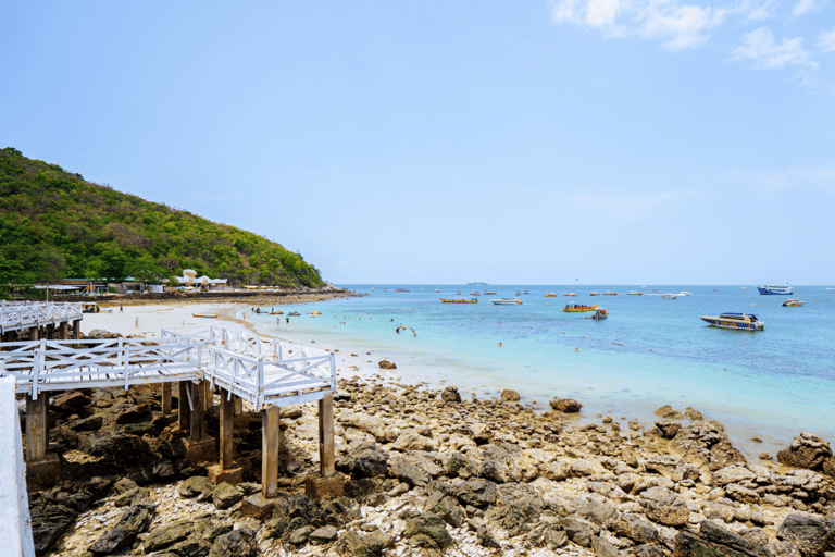 Pattaya: Coral Island Speedboat Tour with Lunch and Transfer Coral Island Tour with Speedboat & Indian Buffet Lunch