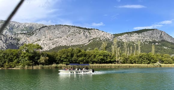 Omiš: Glasbootstour durch die Schlucht des Flusses Cetina zu den Radman-Mühlen