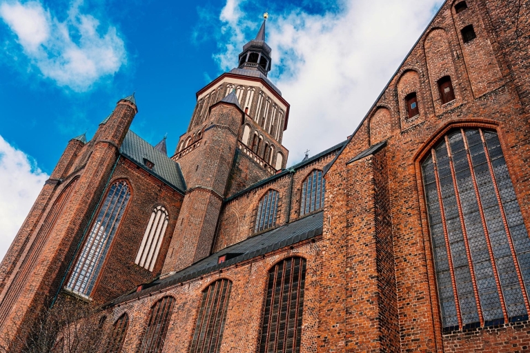 Visite guidée de la vieille ville de Stralsund, de l'église Sainte-Marie avec guide2 heures : Guide en direct en allemand uniquement