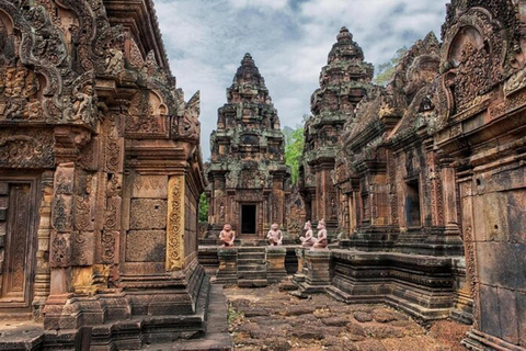 Bantey Srei, Kbal Spean och Landmine museum Privat Tuk-Tuk