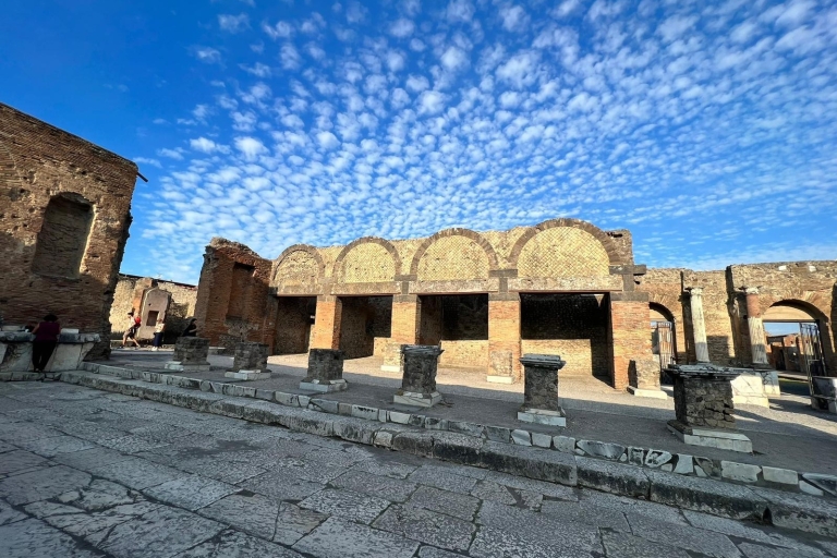 Tour Pompei Scavi et promenade aux Cantines du Vésuve