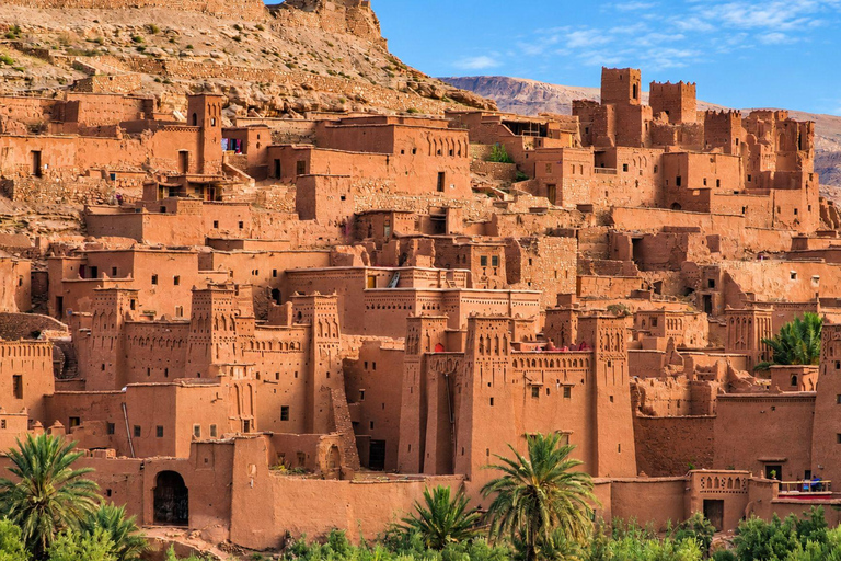 From Fes: 3-Day Merzouga Desert Tour to Marrakech Standard Desert Camp Experience (Shared Facilities)
