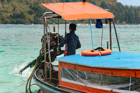 Krabi: 4 Islands Tour by Longtail Boat Meeting Point at Railay Beach