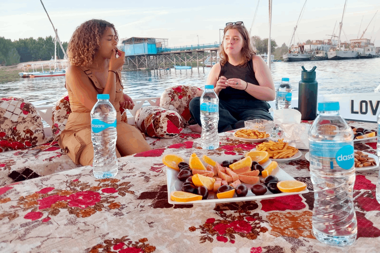 Aswan: Romantic Felucca Lunch & Island Views with transfers.