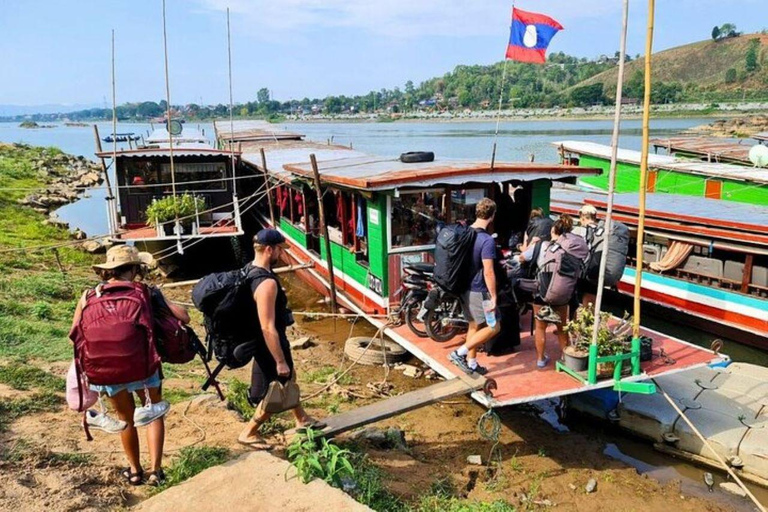 Luang Prabang: 3-tägige langsame Bootsfahrt nach Chiang RaiAusgeschlossenes Hotel