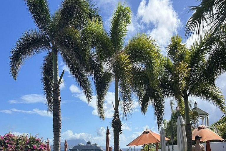 St. Kitts: Palm Court Pool with Jacuzzi Access