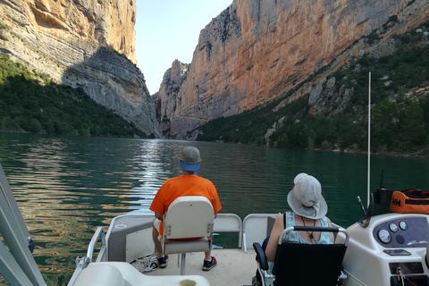 Barcelona: Catamarantocht naar de Congost de Mont-rebeiBarcelona: Catamarantocht naar Congost de Mont-rebei