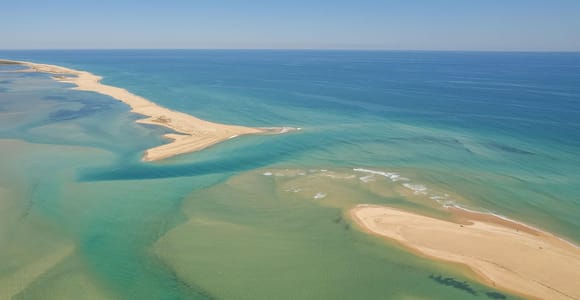 Faro: Small-Group Boat Tour of 3 Ria Formosa Barrier Islands