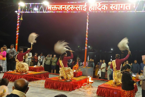 Pokhara: Aarati ceremonie in Tal Barahi tempel met gids