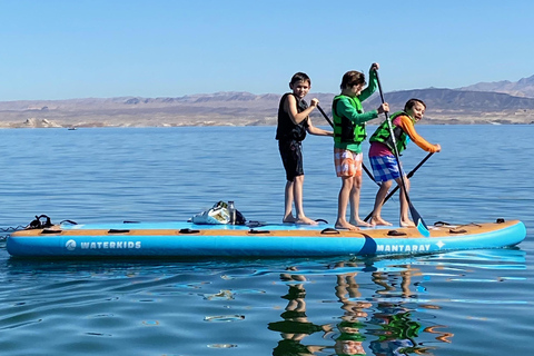 Lake Mead: Giant Paddle Board guided Tour includes 4 people