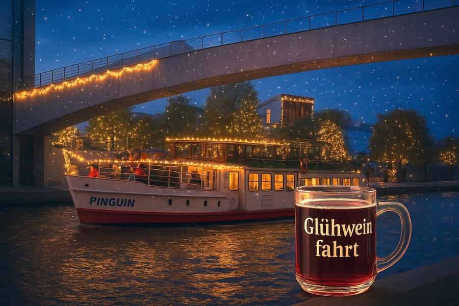 Berlin: Weihnachtsfahrt auf der Spree. Foto: GetYourGuide Berlin: Weihnachtsfahrt auf der Spree. Foto: GetYourGuide