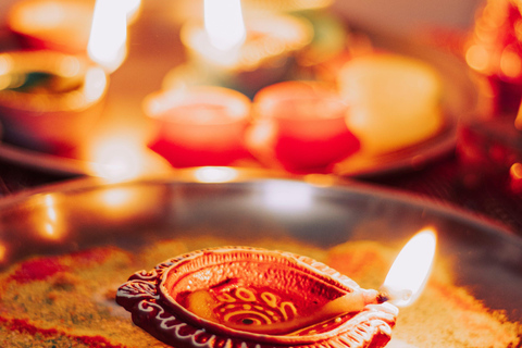 Same Day Agra Delight: Taj Mahal Tour & Diwali Celebration Tour with Transportation and Guide only