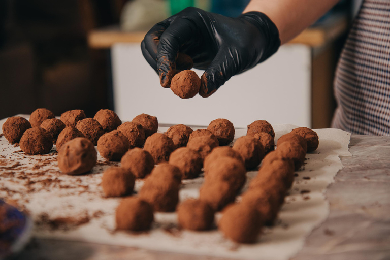 Erfarenhet av choklad och bakverk3 timmar Erfarenhet av belgiska tryfflar och bakverk