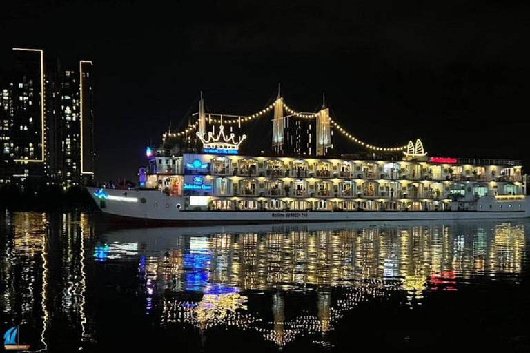 Evening Delights: Saigon Dinner on Cruise with Hotel Pickup