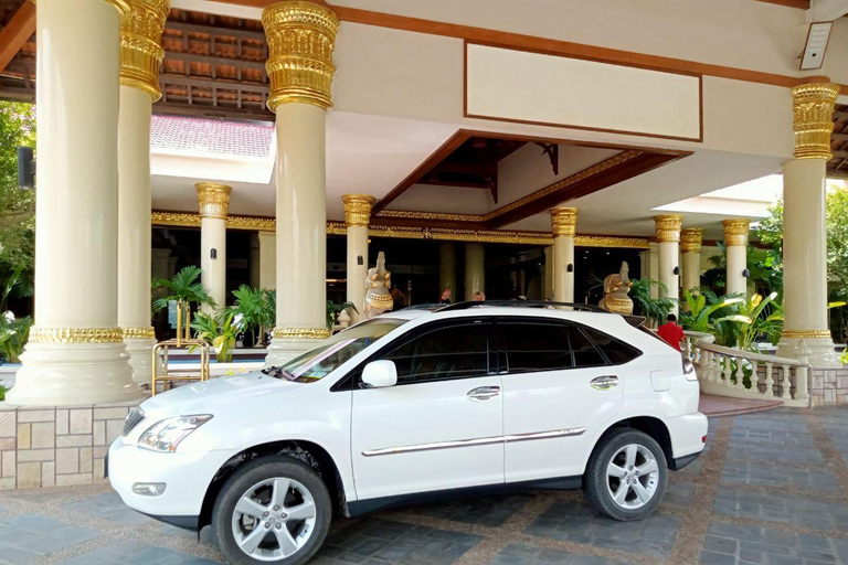 Een taxi boeken van Phnom Penh naar Sihanoukville