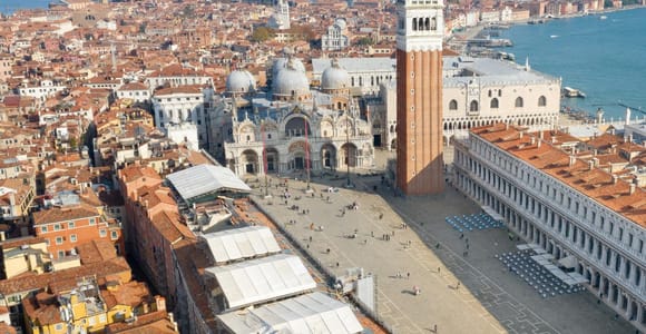 Venice: Bell Tower & St Mark&#39;s Square History Gallery Ticket
