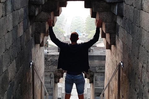 Yogyakarta : Visite de jour des temples de Borobudur et de Prambanan