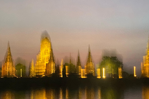 Ayutthaya: Night Heritage Festival River Cruise Incl Dinner