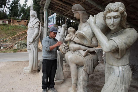 Desde Cajamarca: Excursión a la Granja de Porcón y Talleres de Huambocancha