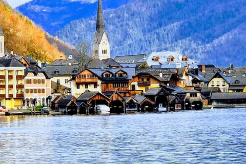 Vienne : Excursion privée au départ de Vienne à destination de Hallstatt et Salzbourg