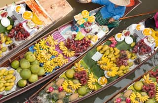 Ab Bangkok: Damnoen-Saduak- und Ayutthaya-Tour