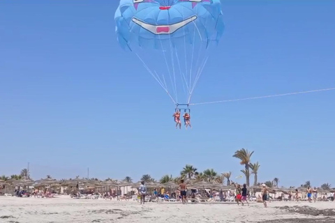 Parachutisme Ascensionnel avec vue Panoramique de Djerba