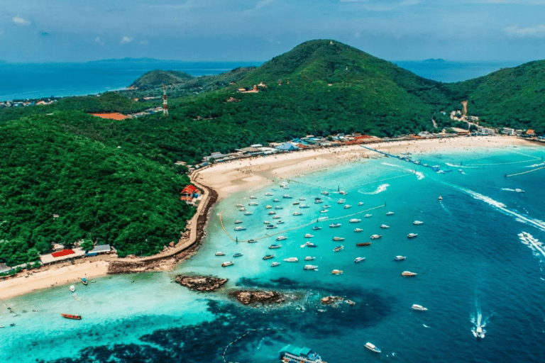 Pattaya: Coral Island Speedboat Tour with Lunch and Transfer Coral Island Tour with Speedboat & Indian Buffet Lunch