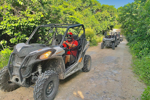 Playa Del Carmen: Cenote &amp; Maya Village Tour med Buggy