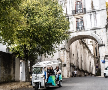 Lisboa: Halvdags guidet sightseeingtur med Tuk Tuk