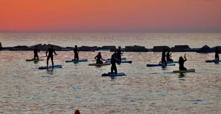 Barcelona: Paddleboarding at Sunrise. Includes: instructor, photos, equipment photo 3