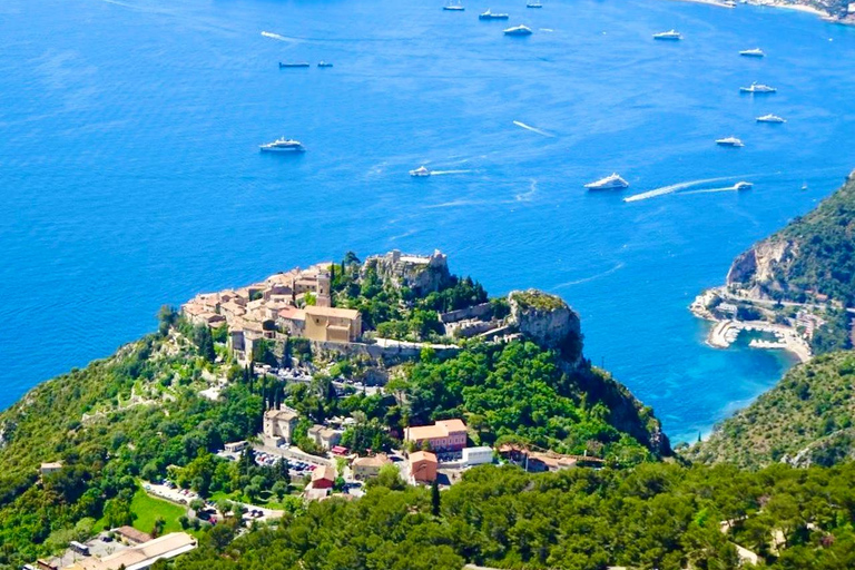 Grand tour panoramique de la Côte d&#039;Azur à vélo (6h de Nice)