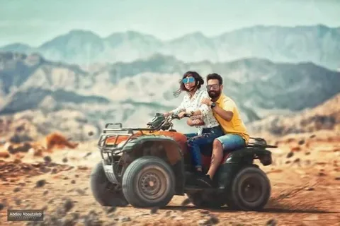 Sharm El-Sheikh: Giro in ATV e cammello con cena barbecue e spettacolo