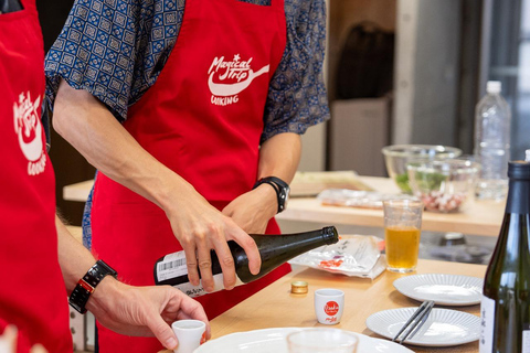 Fête à la maison à Osaka : cuisine, culture et découverte du saké