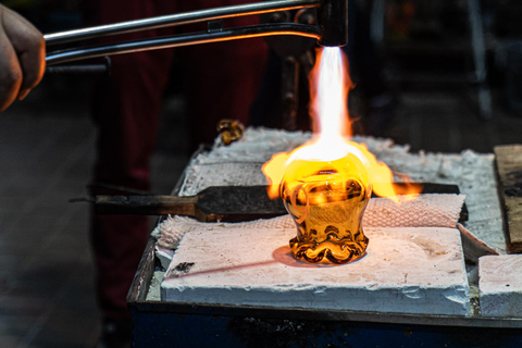 Bohemian glassworks excursion from Prague