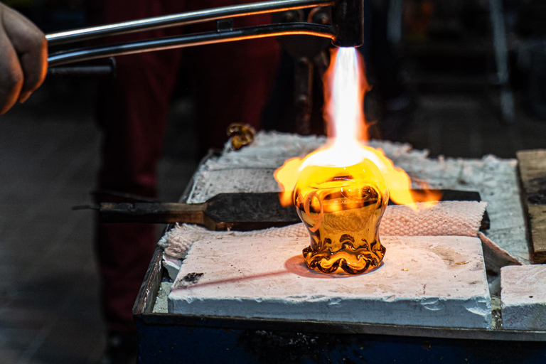 Bohemian glassworks excursion from Prague