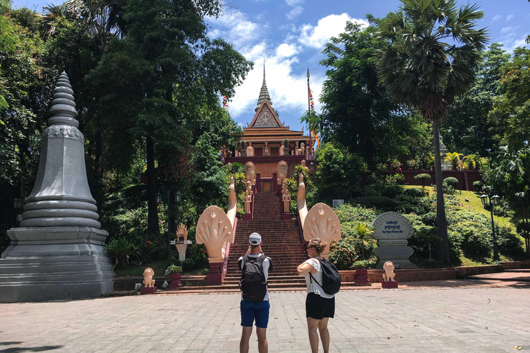 Vijf Top Killing Field, Toul Sleng, Koninklijk Paleis, Wat Phnom