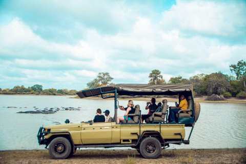 Vanaf Zanzibar: Mikumi dagtrip safari per vlucht.