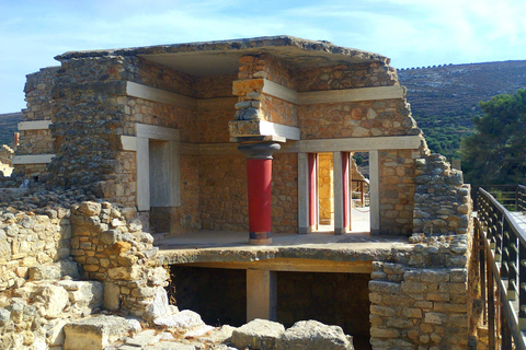 Heraklion: Knossos Palace, Lasithi Plateau, Zeus Cave Tour