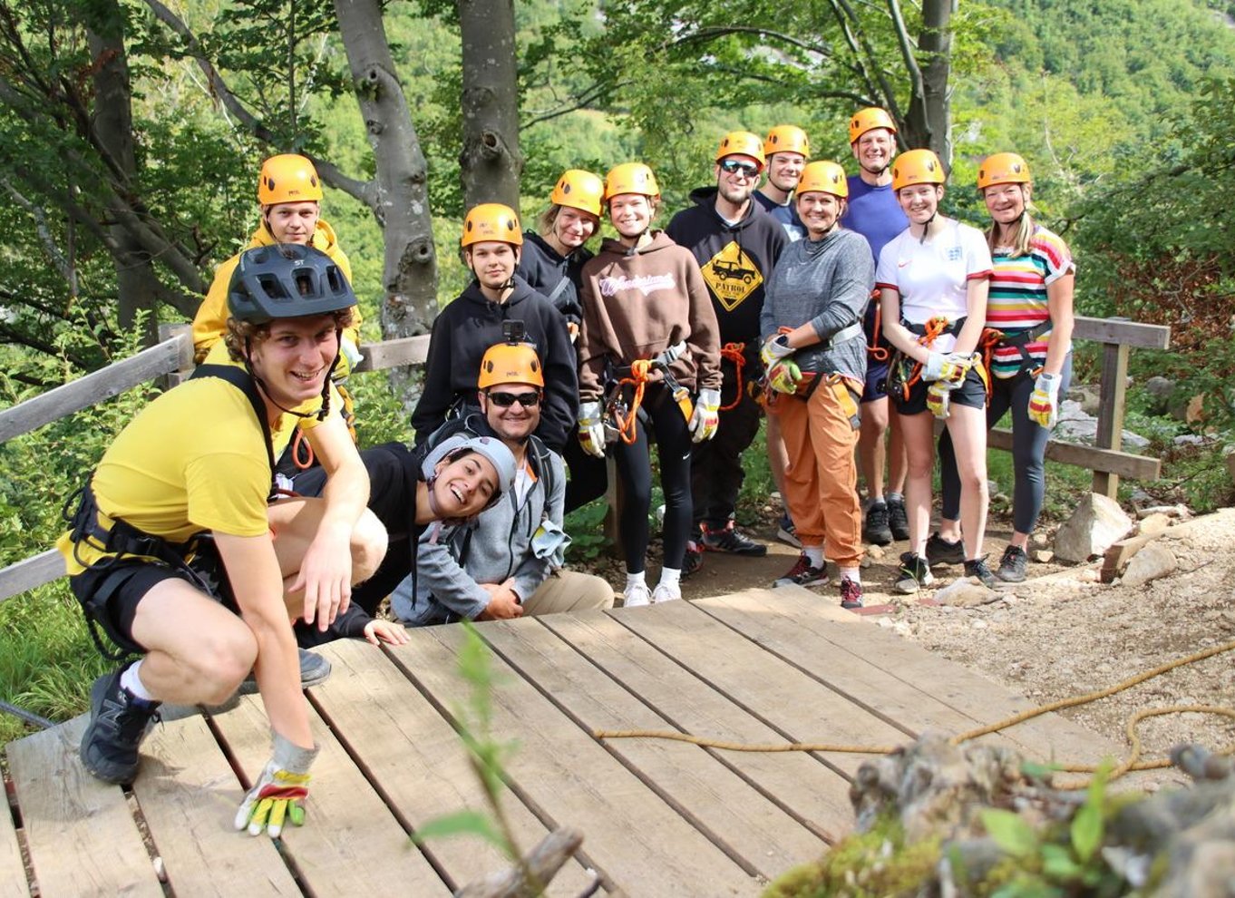 Bovec: Canyon Učja - den længste ziplinepark i Europa