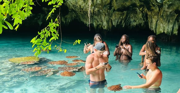 Zanzibar: Swimming with Turtles at Salaam Cave with Transfer