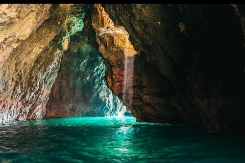 3 IN 1! Albufeira: Jeep, Boat & Kayak Tour