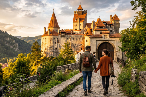 Skip-the-Line Dracula Castle, Peles, Cantacuzino & Brasov Skip-the-Line PRIVATE-MINIVAN-Entrance tickets are included