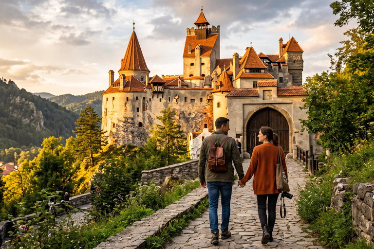 Skip-the-Line Dracula Castle, Peles, Cantacuzino & Brasov Skip-the-Line PRIVATE-MINIVAN-Entrance tickets are included