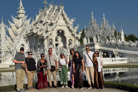 Chiang Rai:Guided Highlights Full-Day Tour-FREE LUNCH BUFFET Experience the Wonders of Chiang Rai with Free Thai Buffet
