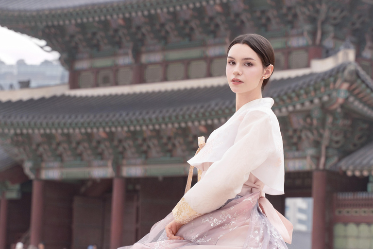 Hanbok-fotoshoot in het Gyeongbokgung-paleis: foto&#039;s en video&#039;sGedeelde sessie: foto&#039;s en video&#039;s
